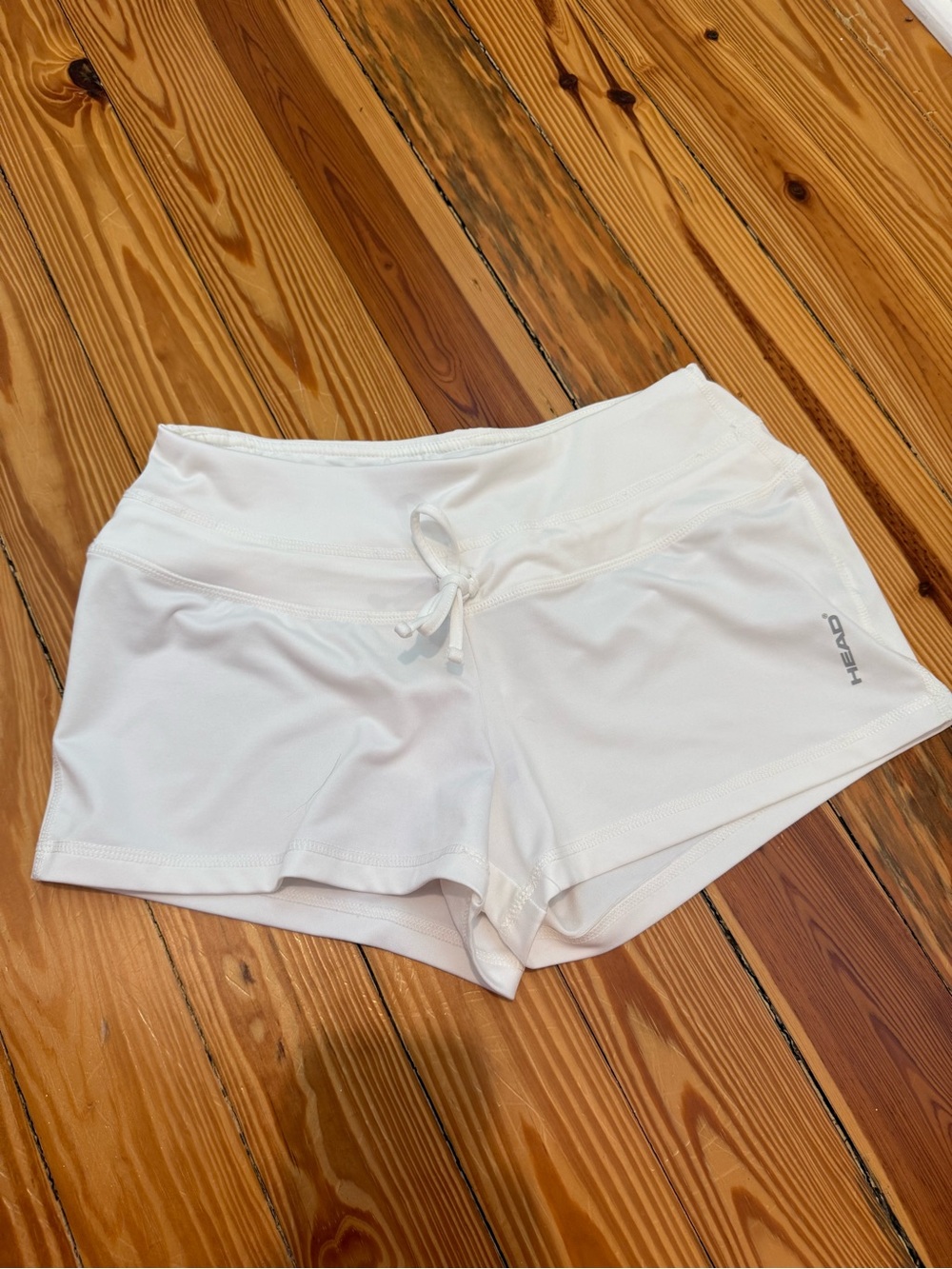 Head Women's White Athletic Drawstring Shorts
